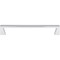 Jeffrey Alexander 160 mm Center-to-Center Polished Chrome Square Boswell Cabinet Pull 177-160PC - alternate 2